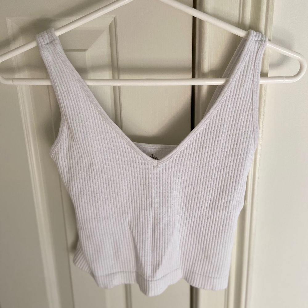 Free People Solid Rib Tank Top
